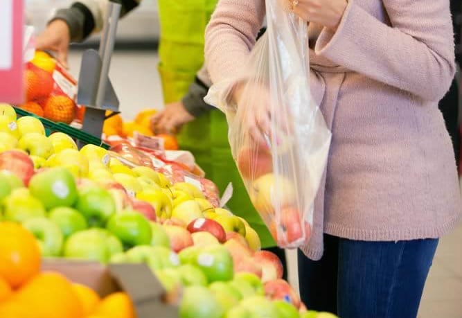 supermarket carrier bags