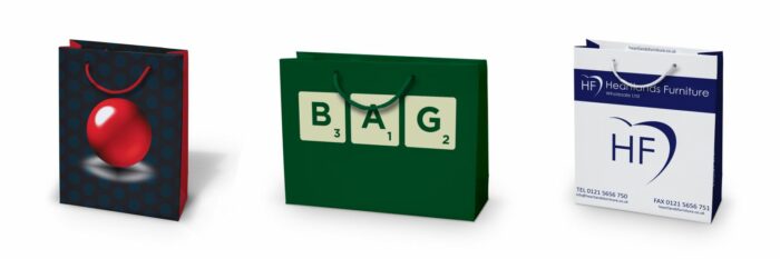 Printed gift bags for events