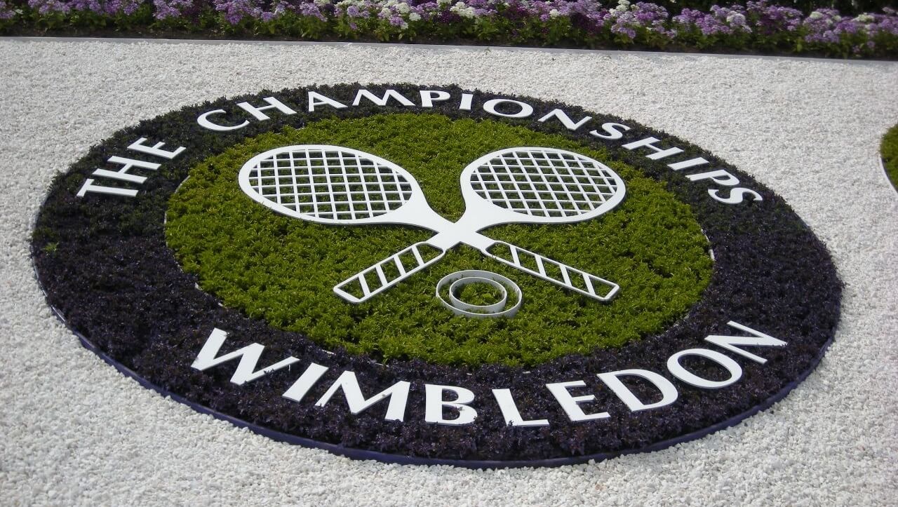 Wimbledon tennis patch