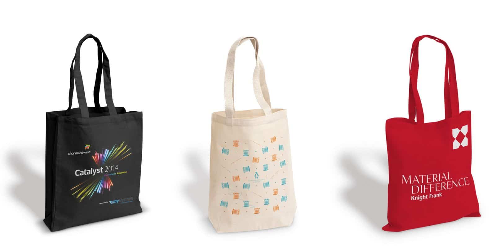 printed cotton bags