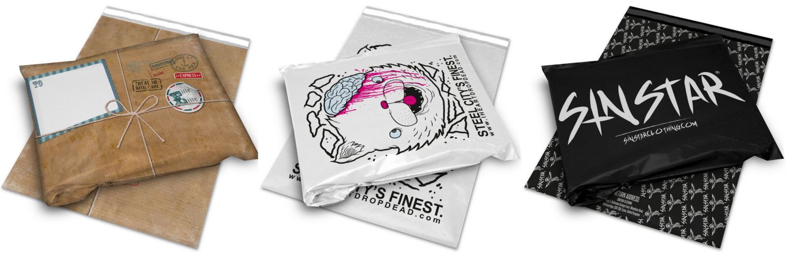 printed mailing bags