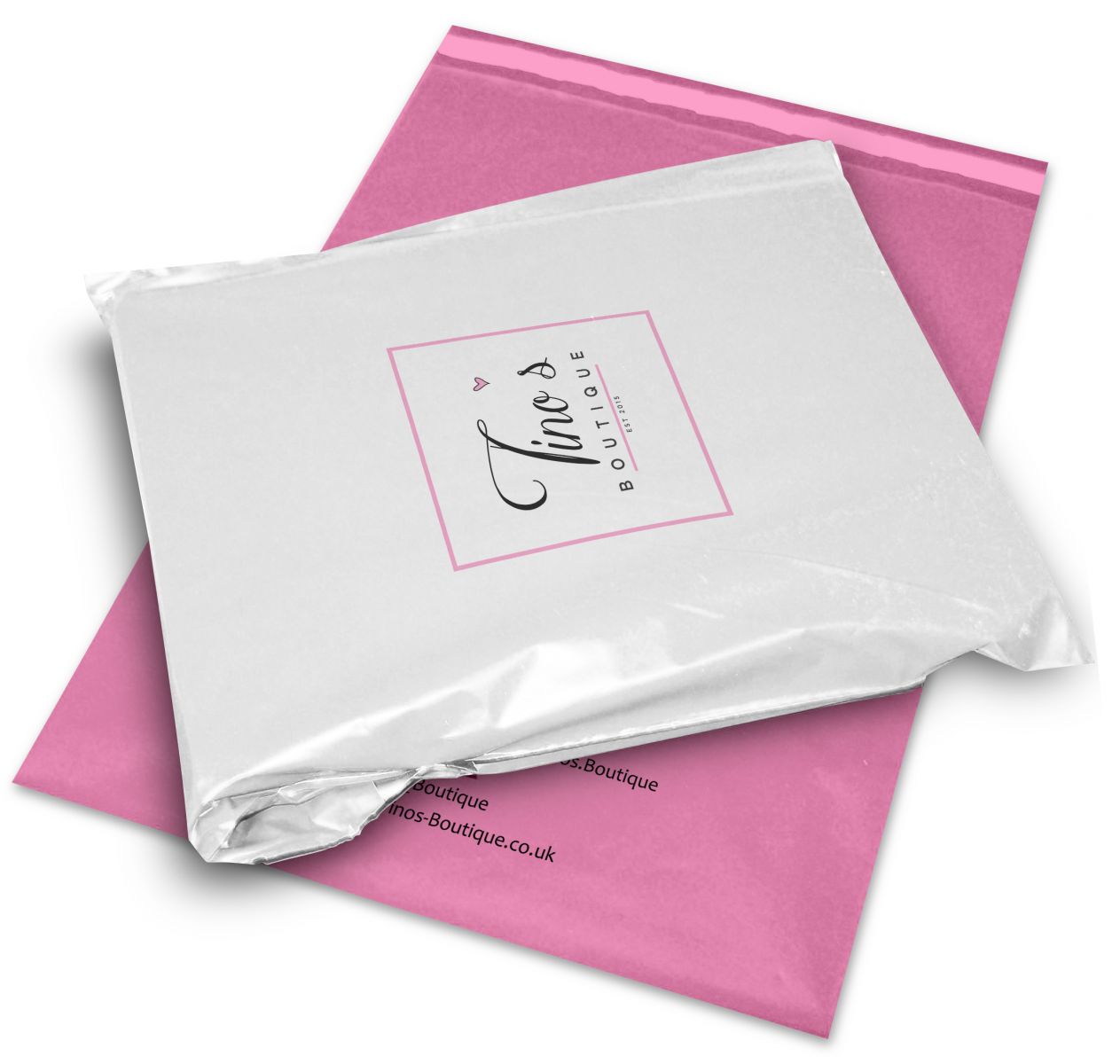 30 White Poly Envelopes – 5x7” (125x180+45mm) Self-Seal Mailing Bags