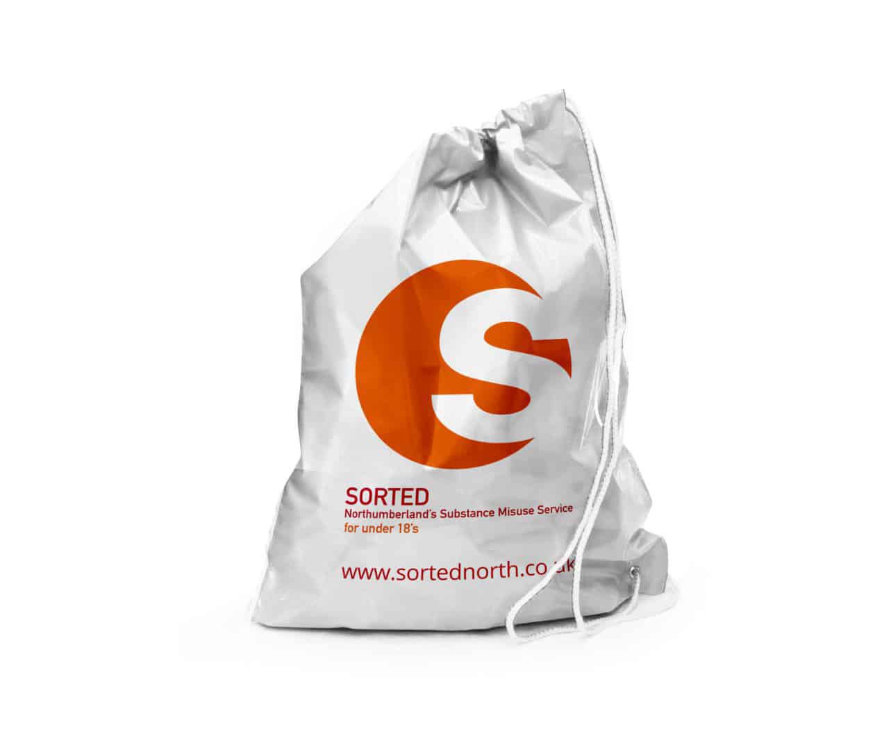 printed duffle bags