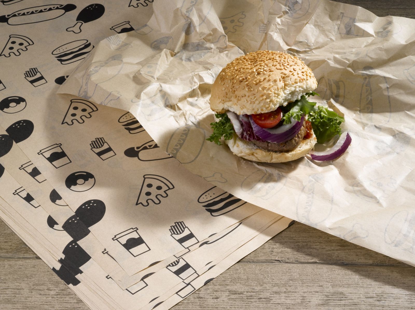 Brown Paper Burger