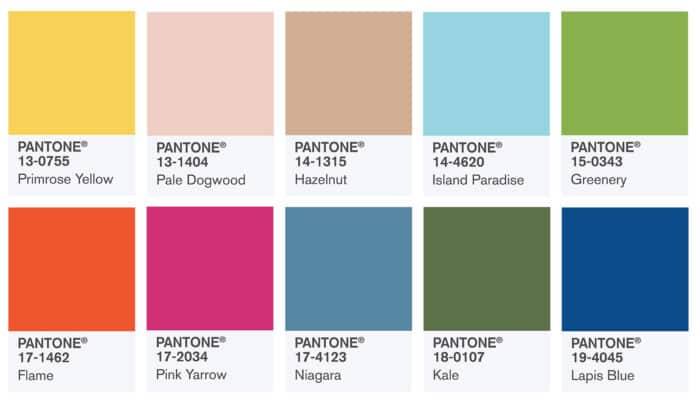 pantone colour report spring 2017