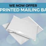 unprinted mailing bags