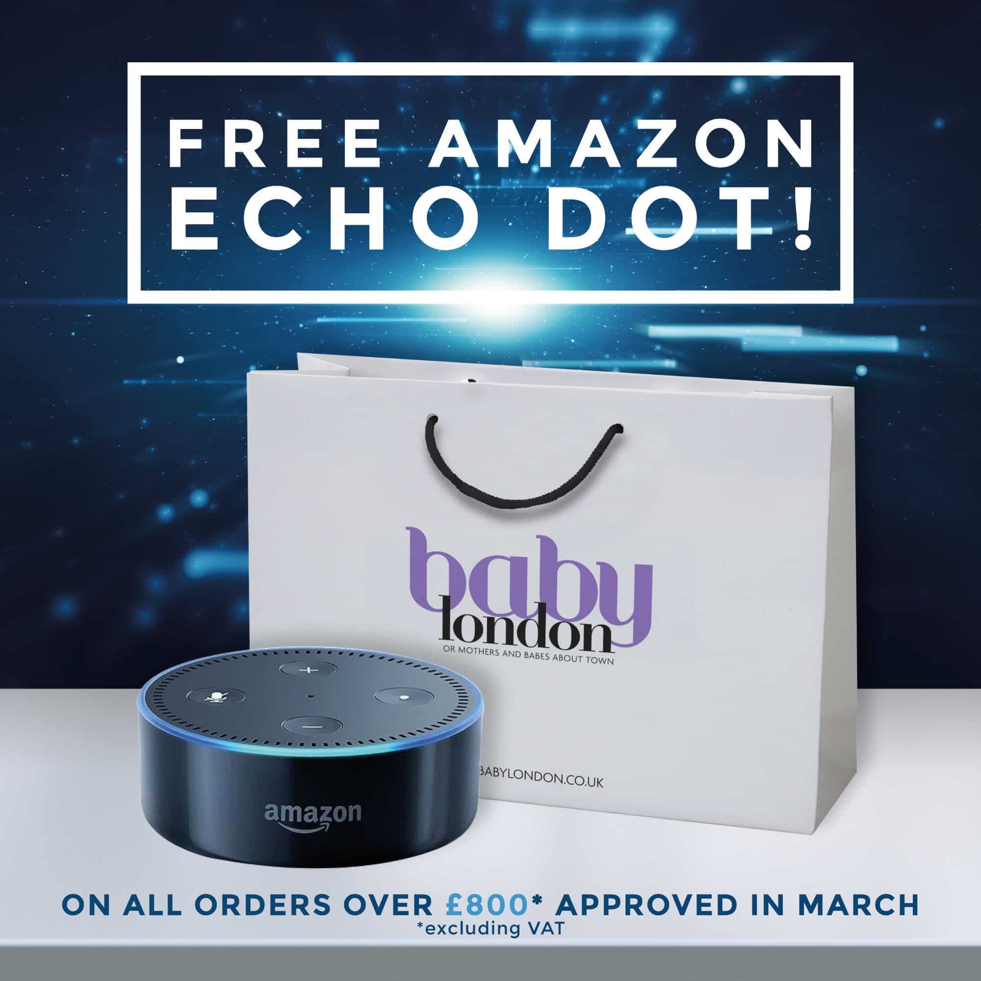 free amazon echo dot