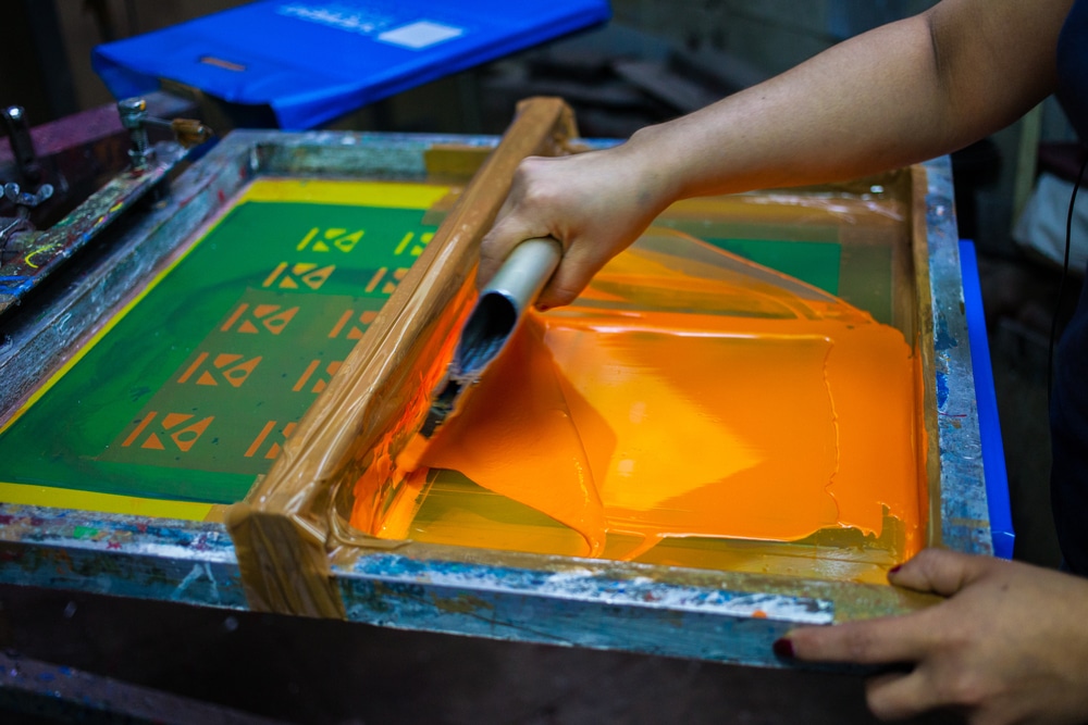 stock image laminating process