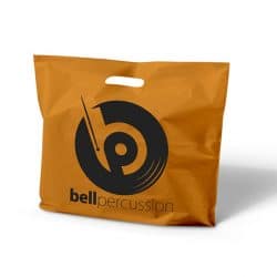 Bell percussion bronze punched handle bag