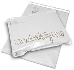 Love holly white mail bag