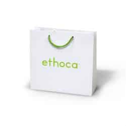 Ethoca white paper bag