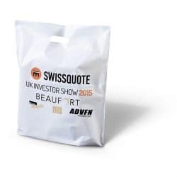 Swissquote punched handle bag