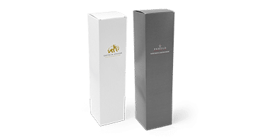 Printed Bottle Box with Logos