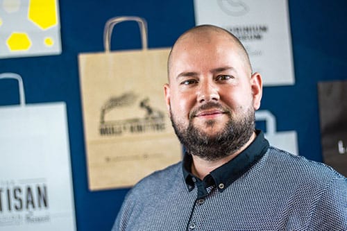 Craig Smith Owner of Printed Bag Shop