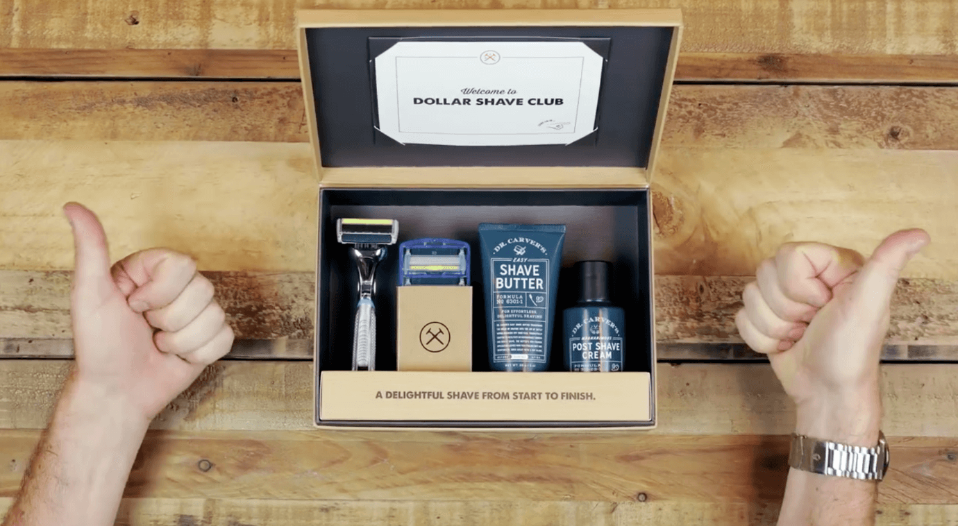 Dollar Shave Club Subscription Box