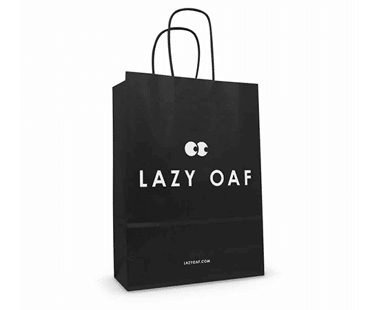 Twisted Handle Printed Paper Bags
