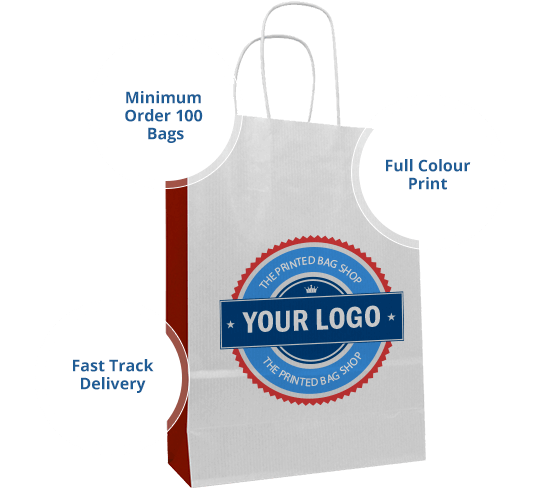 Twisted Handle Printed Paper Bags Design Breakdown