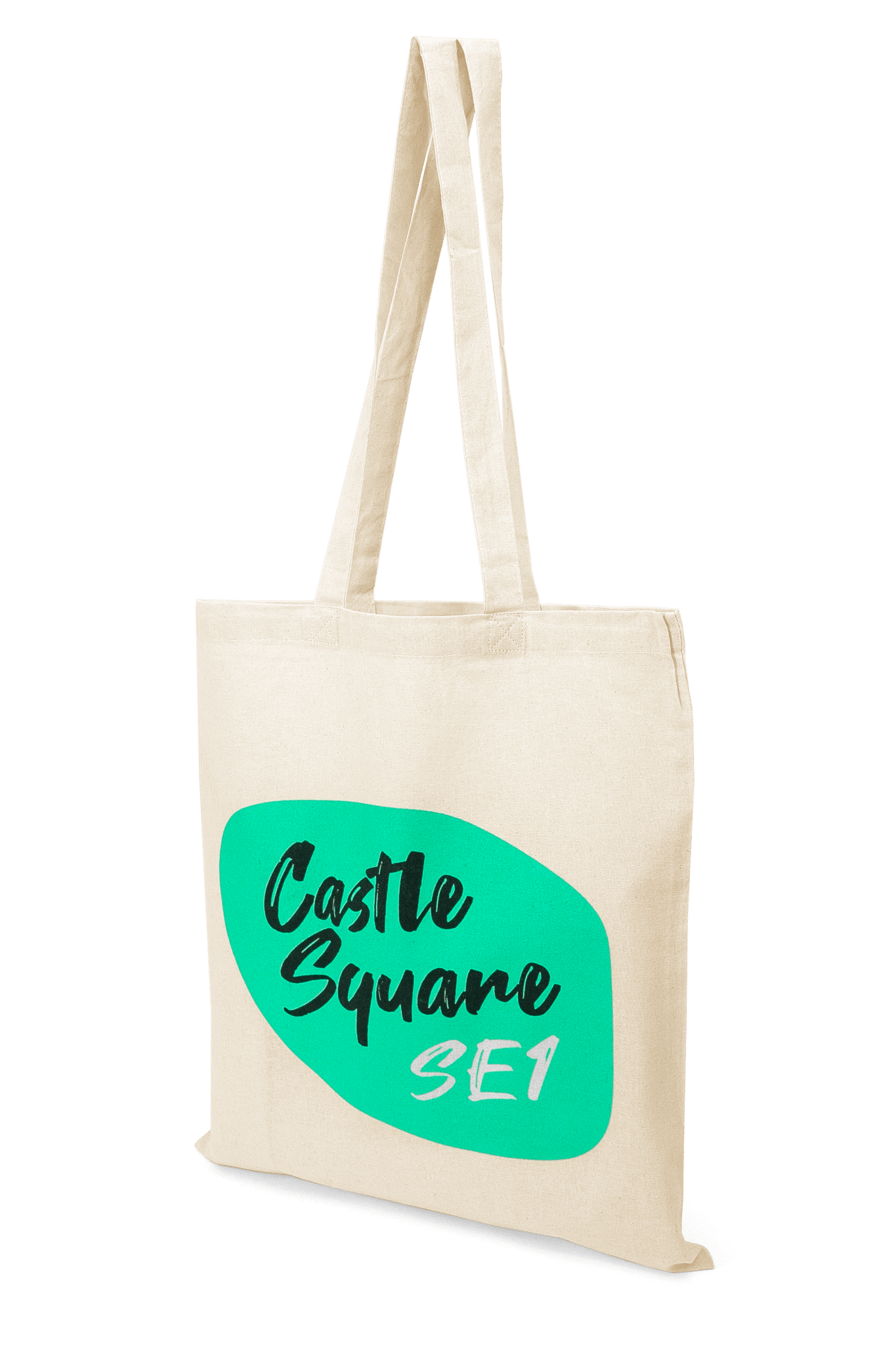 Castle Sqaure Jute Bag