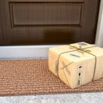 parcel outside door