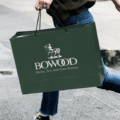 laminated boxwood bag